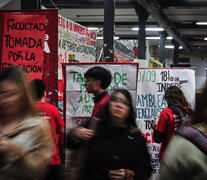 La comunidad universitaria reaccionó al veto de Milei con la toma de facultades. (Fuente: Valeria Ruiz) (Fuente: Valeria Ruiz) (Fuente: Valeria Ruiz)