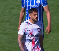 Facundo &amp;quot;El Pocalo&amp;quot; Fydriszewski luego de haber fallado el penal. (Fuente: Capturas de video) (Fuente: Capturas de video) (Fuente: Capturas de video)