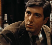 Al Pacino en El Padrino, una película por la que fue nominado al Oscar. (Fuente: Imagen web) (Fuente: Imagen web) (Fuente: Imagen web)