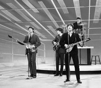 The Beatles en The Ed Sullivan Show. (Fuente: AFP) (Fuente: AFP) (Fuente: AFP)