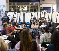 Clases públicas en la Facultad de Sociales (UBA) (Fuente: Archivo) (Fuente: Archivo) (Fuente: Archivo)