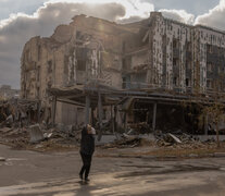 Bombardeo ruso en la cuidad de  Pokrovsk, este de Ucrania. (Fuente: AFP) (Fuente: AFP) (Fuente: AFP)