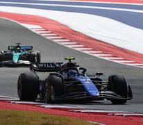 Colapinto no tuvo un sábado positivo en Austin (Fuente: AFP) (Fuente: AFP) (Fuente: AFP)