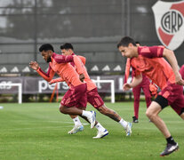 Nacho Fernández y Borja, dos potenciales titulares ante Mineiro (Fuente: Prensa River) (Fuente: Prensa River) (Fuente: Prensa River)