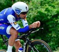 Richeze durante una de sus últimas competencias.