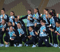 La Selección de fútbol femenino logró la mejor actuación argentina en unos Panamericanos. (Fuente: EFE) (Fuente: EFE) (Fuente: EFE)