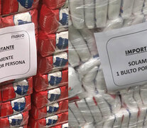 Los mercados mayoristas limitan la entrega de productos. Falta mercadería de reposición.  