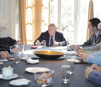 Roberto Lavagna encabezó la reunión de la conducción de Consenso Federal.