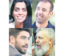 Luana Volnovich, Itai Hagman, Facundo Moyano y Esteban Castro. 