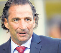 Juan Antonio Pizzi, DT de San Lorenzo.