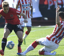 Facundo Nadalín, protagonista en el triunfo de Newell&amp;#39;s. (Fuente: Télam) (Fuente: Télam) (Fuente: Télam)