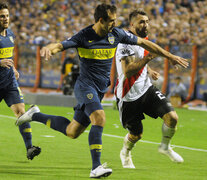 Izquierdoz y Pratto en la primera final de la Copa Libertadores. (Fuente: Alejandro Leiva) (Fuente: Alejandro Leiva) (Fuente: Alejandro Leiva)