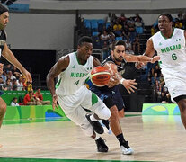 Nigeria y Argentina se vieron las caras en Río 2016, con triunfo latino por 94-66. (Fuente: AFP) (Fuente: AFP) (Fuente: AFP)