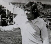 El arquero Antonio Piovoso integró el plantel de Gimnasia y Esgrima La Plata en 1973.