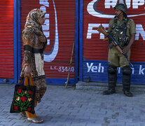Vigilancia extrema en Srinagar. (Fuente: AFP) (Fuente: AFP) (Fuente: AFP)