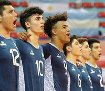 Los chicos de la Sub 19 en Túnez. (Fuente: FeVA prensa) (Fuente: FeVA prensa) (Fuente: FeVA prensa)