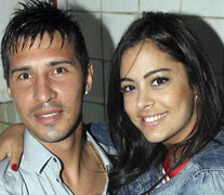 Jonathan Fabbro con Larissa Riquelme, su pareja que testimonió a su favor en el juicio. (Fuente: NA) (Fuente: NA) (Fuente: NA)