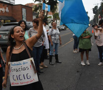 Manifestantes repudian que la CICIG deje de trabajar en Guatemala.  (Fuente: AFP) (Fuente: AFP) (Fuente: AFP)