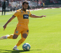 El atacante Lucas Gamba. (Fuente: Foto Prensa Rosario Central) (Fuente: Foto Prensa Rosario Central) (Fuente: Foto Prensa Rosario Central)