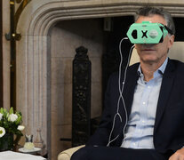 El presidente y su realidad virtual: &amp;quot;La elección no sucedió&amp;quot;. (Fuente: NA) (Fuente: NA) (Fuente: NA)