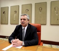  El candidato presidencial del Frente de Todos, Alberto Fernández, este jueves, durante la conferencia &amp;quot;América Latina y Europa: desafíos del proceso de integración&amp;quot;, ofrecida en la sala constitucional del Congreso de los Diputados.  (Fuente: EFE/ Kiko Huesca) (Fuente: EFE/ Kiko Huesca) (Fuente: EFE/ Kiko Huesca)