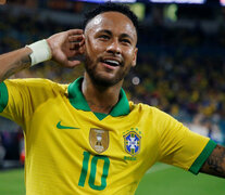 Neymar festeja el gol del empate. (Fuente: AFP) (Fuente: AFP) (Fuente: AFP)