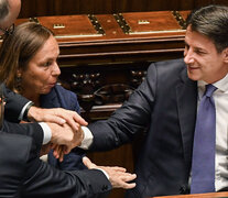 Conte recibió el apoyo en la Cámara de Diputados.  (Fuente: AFP) (Fuente: AFP) (Fuente: AFP)