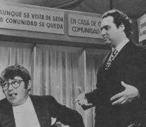 Peralta Ramos y Tato Bores en 1969