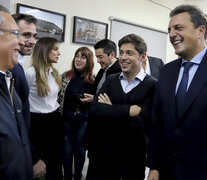 Axel Kicillof y Sergio Massa compartieron otro encuentro de campaña.