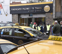 La movilización tachera fue pacífica. (Fuente: Andres Macera) (Fuente: Andres Macera) (Fuente: Andres Macera)