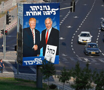 Netanyahu junto a su gran aliado: Donald Trump.  (Fuente: AFP) (Fuente: AFP) (Fuente: AFP)