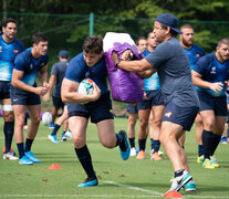 Los Pumas se entrenaron en Tokio. (Fuente: Prensa UAR) (Fuente: Prensa UAR) (Fuente: Prensa UAR)