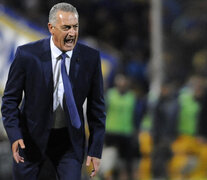 Gustavo Alfaro y Juan Pizzi, técnicos de Boca y San Lorenzo. (Fuente: Fotobaires) (Fuente: Fotobaires) (Fuente: Fotobaires)