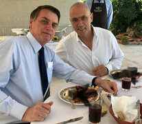 Bolsonaro tiene especial predilección por el embajador de Israel, Yossi Shelley.