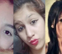 Luciana (18) fue asesinada en Tucumám, María Paz (17) en Santa Fe y María Alejandra (25) en Tucumán.