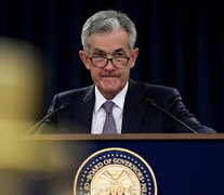 Jerome Powell, presidente de la Reserva Federal. (Fuente: AFP) (Fuente: AFP) (Fuente: AFP)