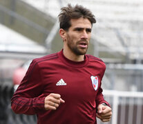 Leonardo Ponzio, con poca acción en River durante esta temporada.