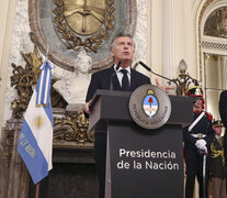 MauricioMacri junto al ministro Germán Garavano. (Fuente: NA) (Fuente: NA) (Fuente: NA)