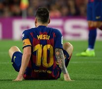 Messi va de lesión en lesión en el inicio de la 2019-2020. (Fuente: AFP) (Fuente: AFP) (Fuente: AFP)