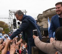 Al presidente Mauricio Macri le tocó caravana por Santa Fe.  