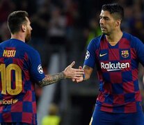 Messi y Suárez, dupla letal catalana. (Fuente: AFP) (Fuente: AFP) (Fuente: AFP)