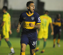 Almendra grita el único gol de Boca. (Fuente: Fotobaires) (Fuente: Fotobaires) (Fuente: Fotobaires)