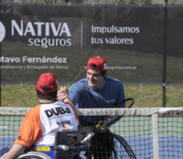 Gustavo Fernández recibe el cariño de su gente. (Fuente: Prensa Gustavo Fernández / Clínica Tandil) (Fuente: Prensa Gustavo Fernández / Clínica Tandil) (Fuente: Prensa Gustavo Fernández / Clínica Tandil)