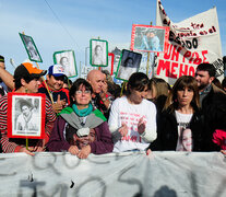 Una de las marchas de familiares de víctimas de la masacre de San Miguel del Monte. (Fuente: Alejandro Leiva) (Fuente: Alejandro Leiva) (Fuente: Alejandro Leiva)