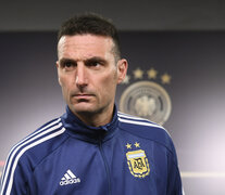 El técnico argentino Lionel Scaloni.