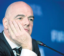 Gianni Infantino, presidente de la FIFA. (Fuente: AFP) (Fuente: AFP) (Fuente: AFP)