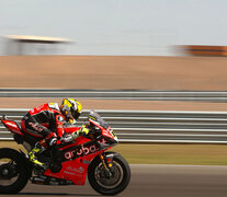 El español Alvaro Bautista (Ducati).