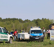 En este descampado asesinaron a iván Pérez.