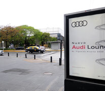 De ser uno de los mayores estudios de TV, el edificio de Figueroa Alcorta terminó alquilándose como estacionamiento para un evento VIP. (Fuente: Guadalupe Lombardo) (Fuente: Guadalupe Lombardo) (Fuente: Guadalupe Lombardo)