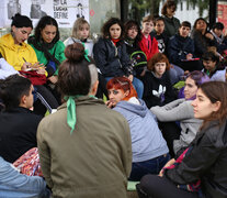 Los talleres sobre sexualidad, identidad y  vínculos afectivos desbordaron la Facultad de Humanidades. (Fuente: Jose Nico) (Fuente: Jose Nico) (Fuente: Jose Nico)